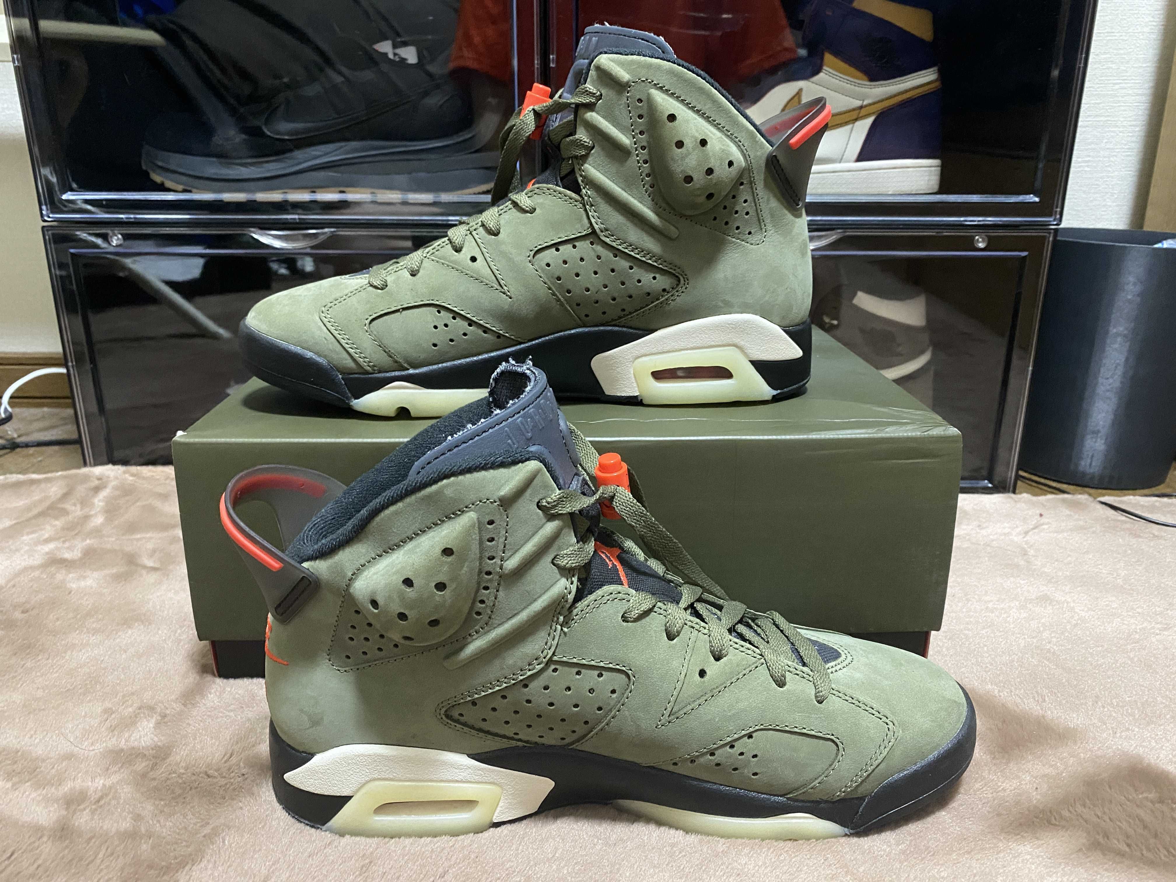 Travis Scott × Nike Air Jordan 6 Retro "Medium Olive"