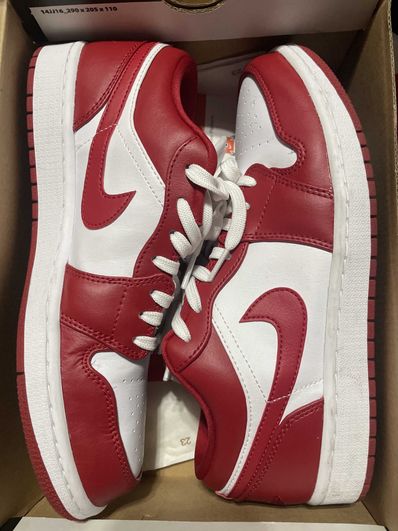 Nike Air Jordan 1 Low "Gym Red/White"