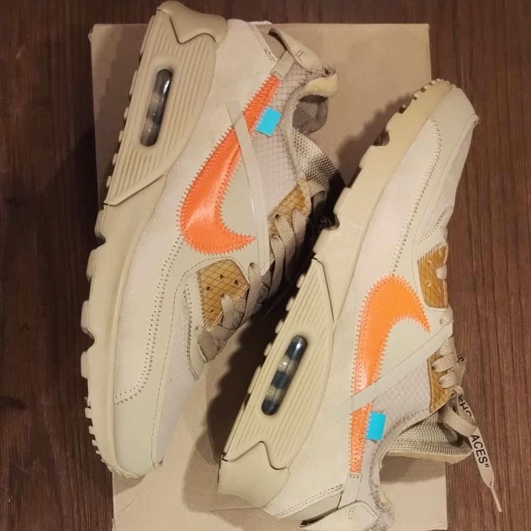 Off-White × Nike Air Max 90 "Desert Ore"