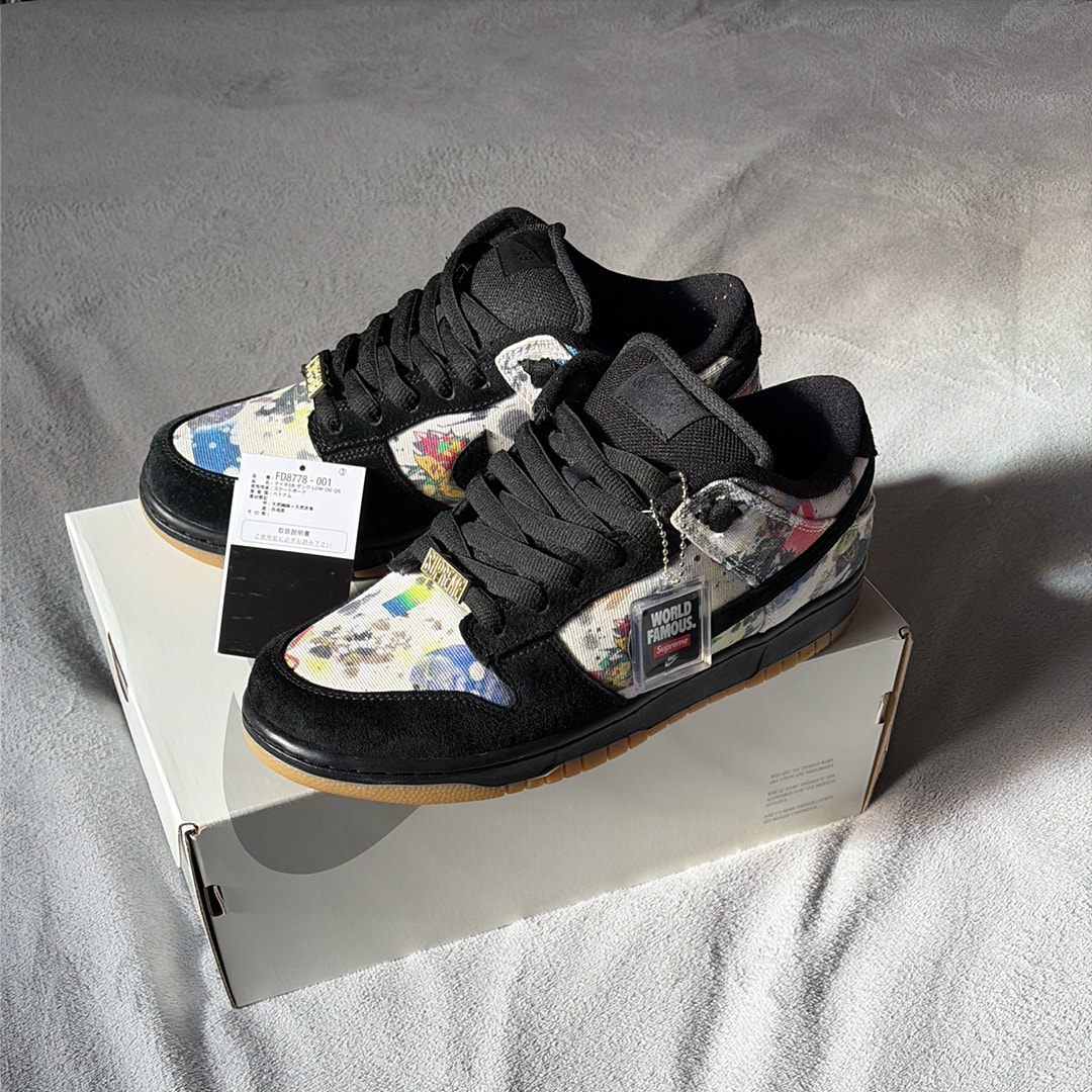 Supreme × Nike SB Dunk Low "Rammellzee"