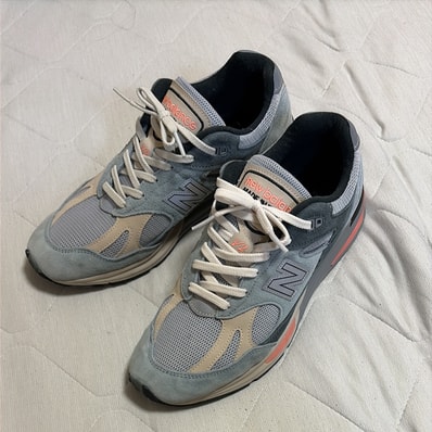 New Balance 991V2 "Blue Silver"