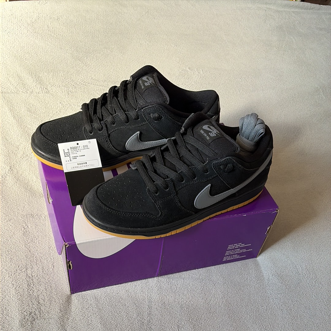 Nike SB Dunk Low Pro "Black/Fog"
