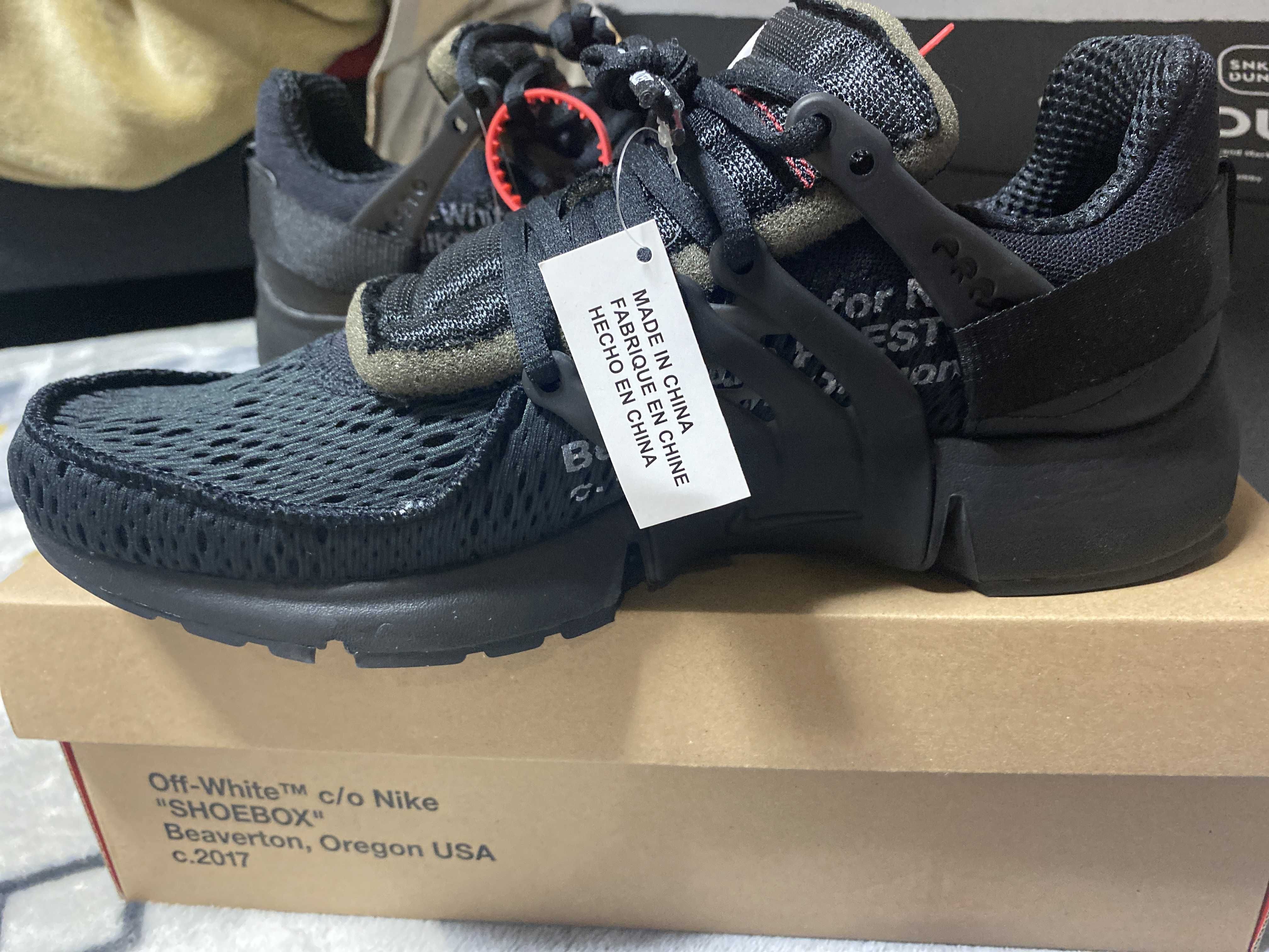 Off-White × Nike Air Presto "Black"