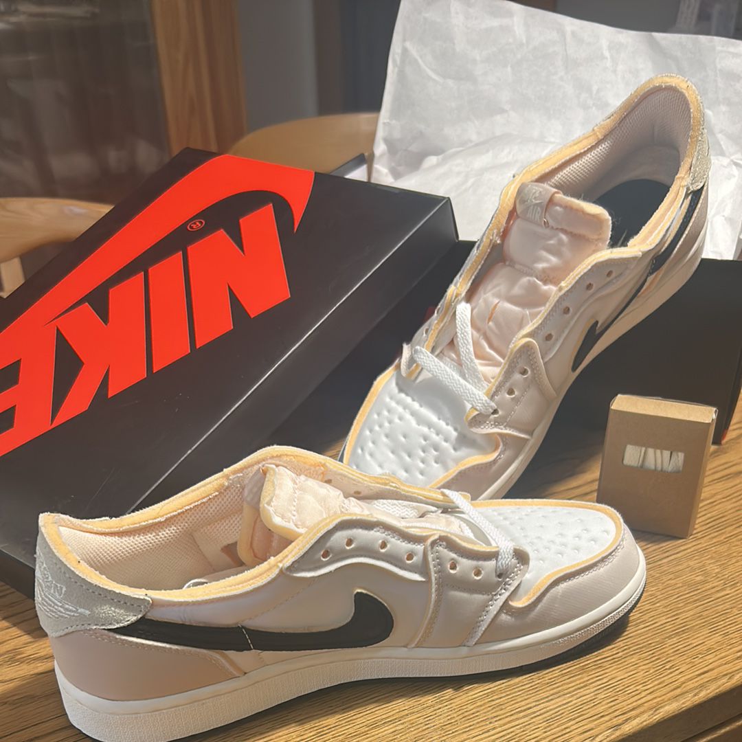 Nike Air Jordan 1 Retro Low OG EX "White and Coconut Milk"