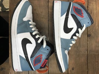 FACETASM × Nike Air Jordan 1 Mid "White/Navy"