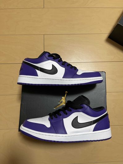 NIKE AIR JORDAN 1 LOW "COURT PURPLE"