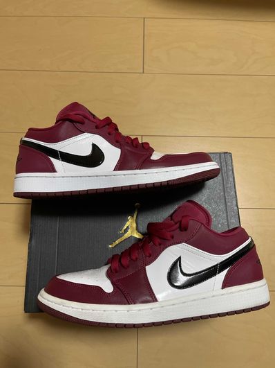 NIKE AIR JORDAN 1 LOW "NOBLE RED"