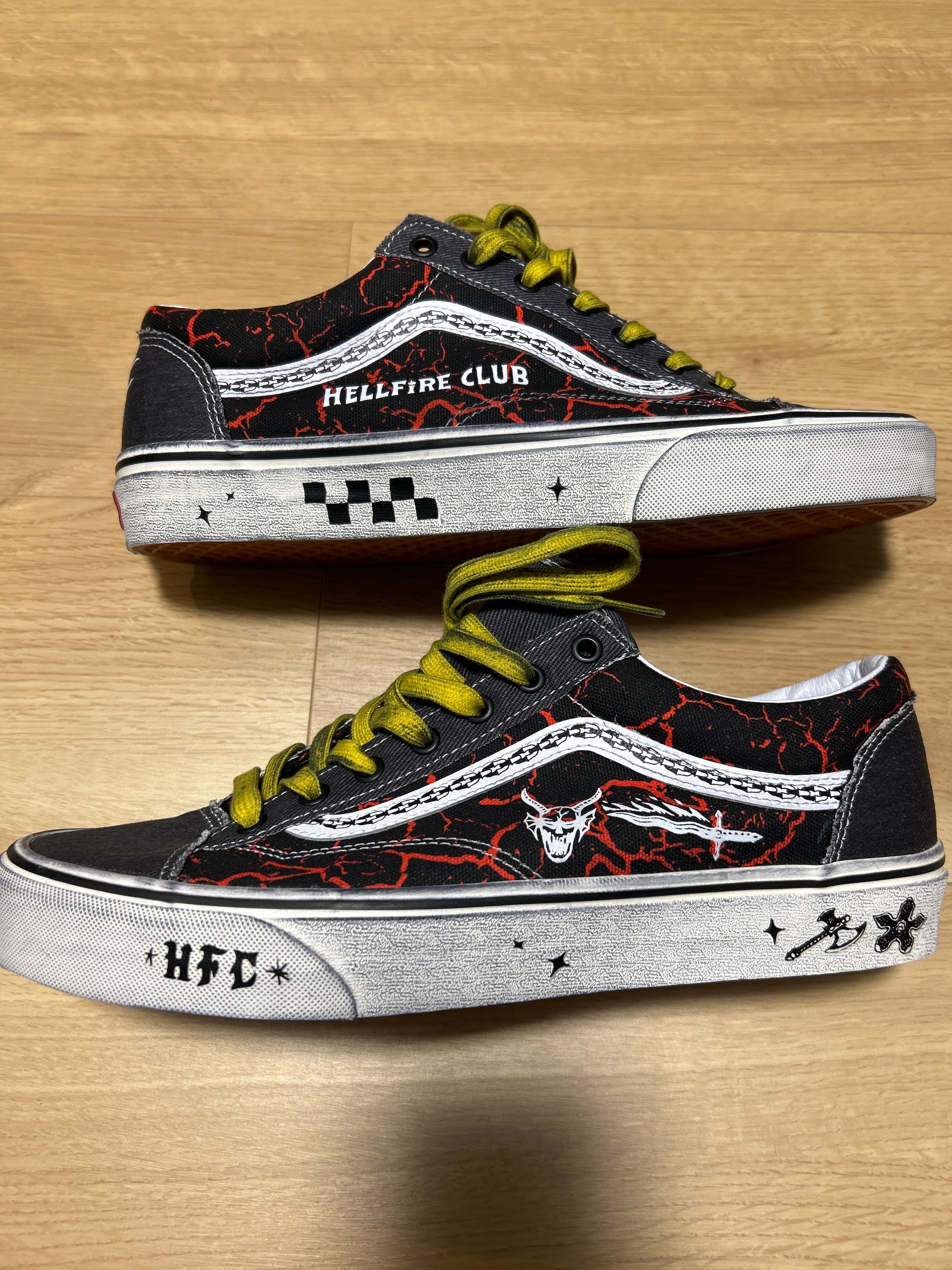 Stranger Things × Vans Style 36 "Stranger Black"