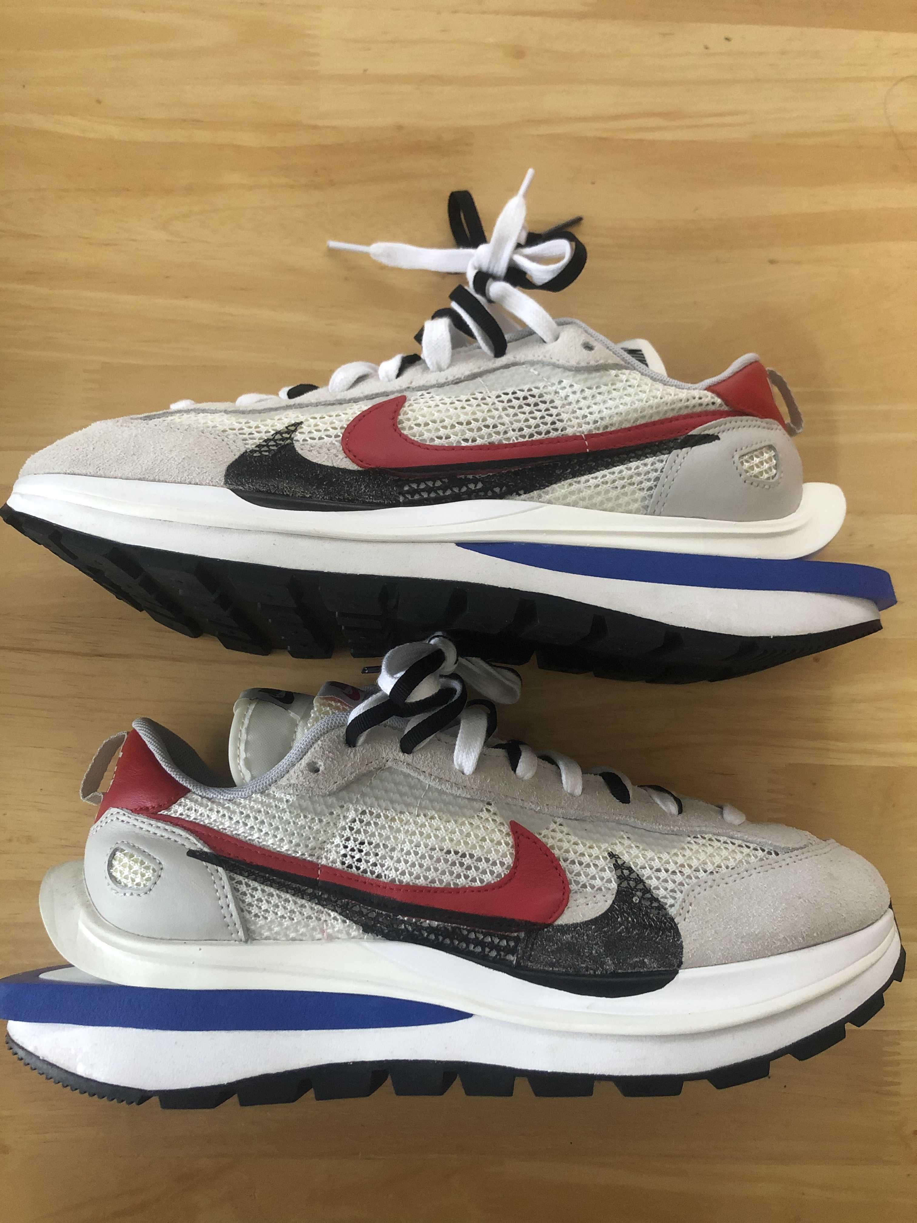 sacai × Nike Vapor Waffle "Royal Fuchsia"