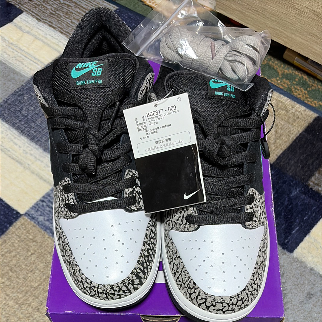 ナイキ SB ダンク ロー "エレファント/サファリ"