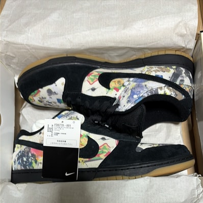 Supreme × Nike SB Dunk Low "Rammellzee"