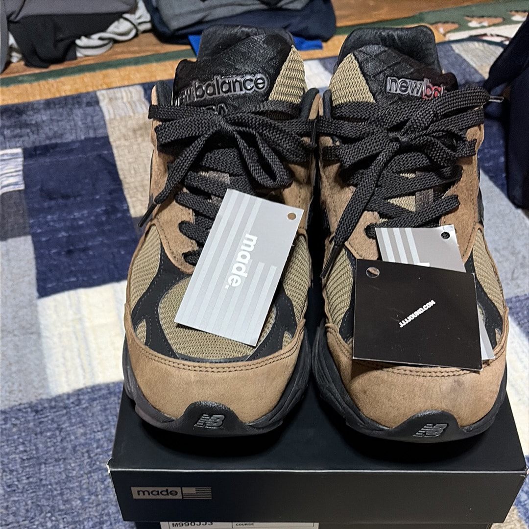 JJJJound × New Balance 990V3 "Slate Black"