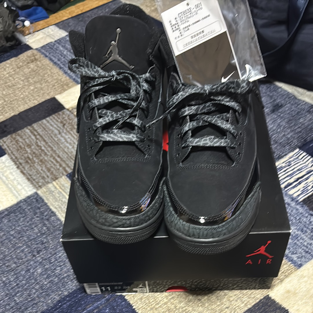 Nike Air Jordan 3 Retro "Black Cat" (2025)