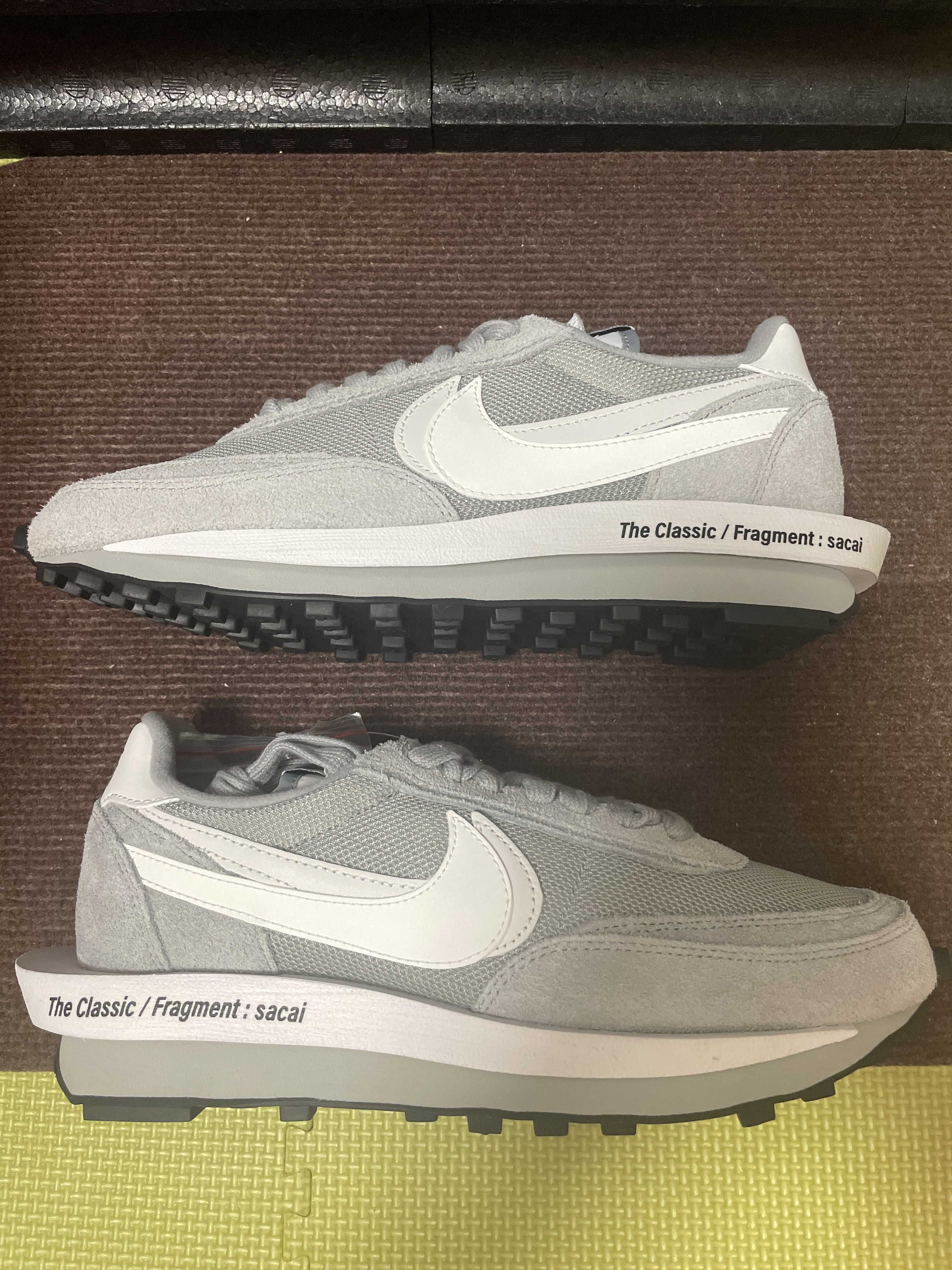 Fragment × sacai × Nike LD Waffle "Light Smoke Grey"
