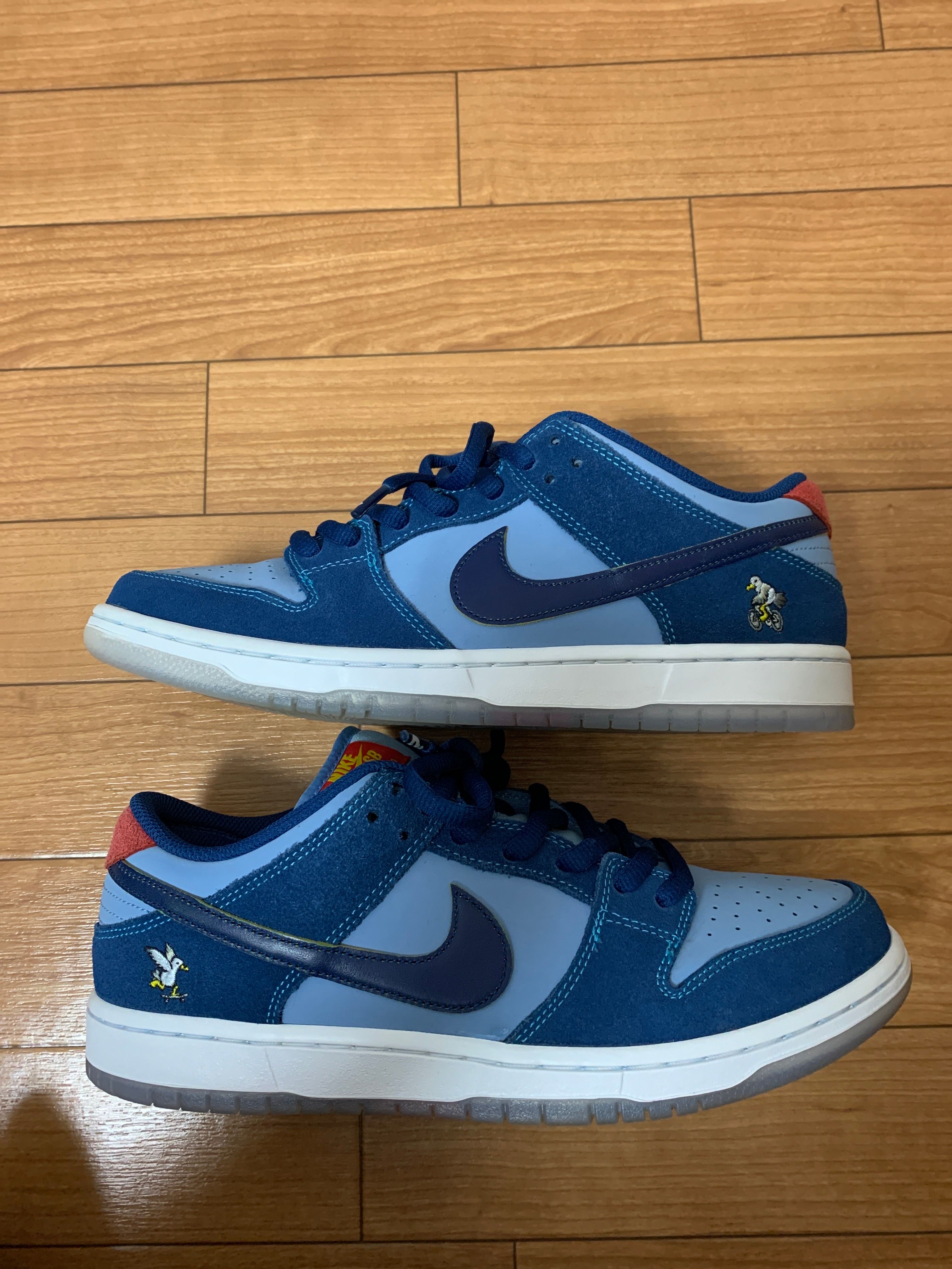 Why So Sad? × Nike SB Dunk Low "Coastal Blue/Speed Yellow-University Red"