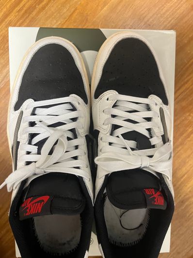 Travis Scott × Nike Women's Air Jordan 1 Low OG "Medium Olive"