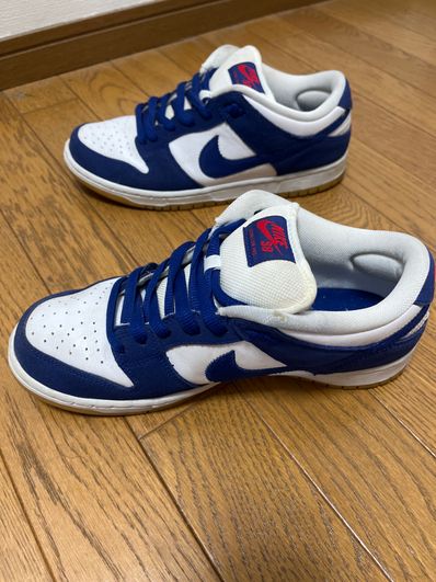 Nike SB Dunk Low "Los Angeles Dodgers/Deep Royal Blue"