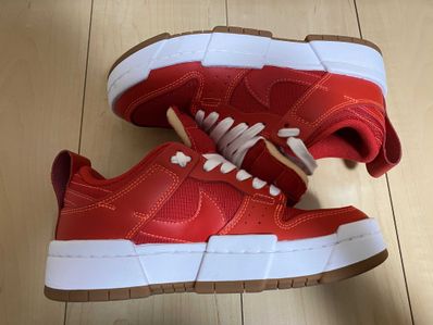 NIKE WMNS DUNK LOW DISRUPT ”UNIVERSITY RED”の新品/中古フリマ(通販