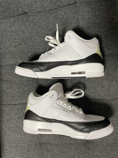 Fragment × Nike Air Jordan 3 "White/Black"