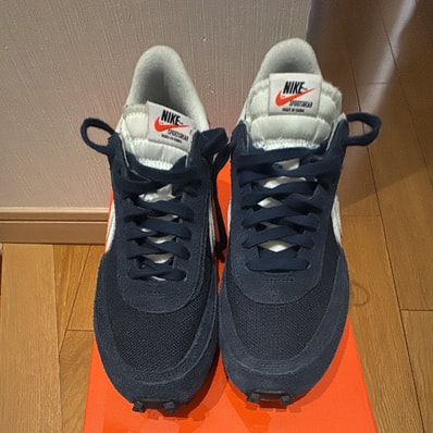 fragment design × sacai × Nike LD Waffle "Blackended Blue"