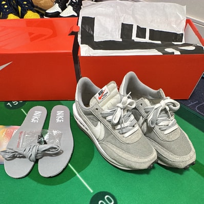 Fragment × sacai × Nike LD Waffle "Light Smoke Grey"