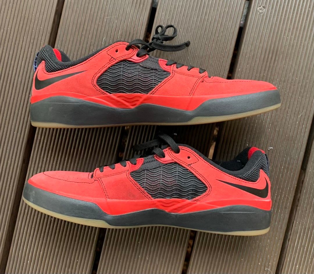 Ishod Wair × Nike SB "Varsity Red/Black-White"