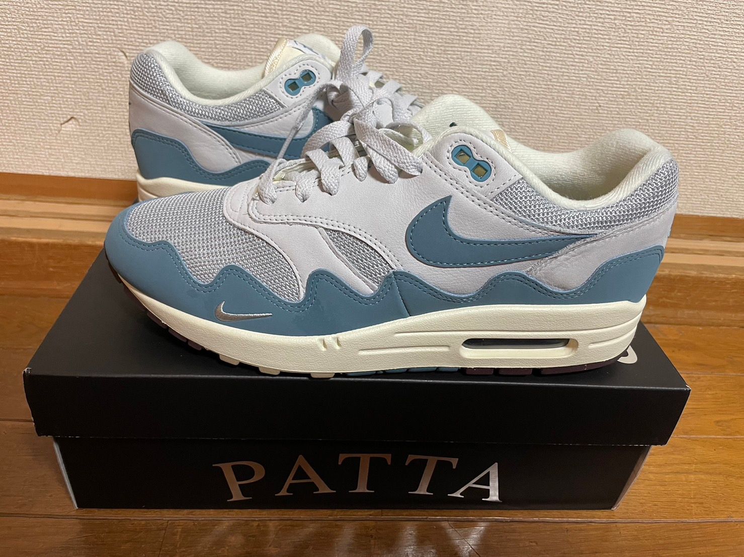 Patta × Nike Air Max 1 "Noise Aqua"