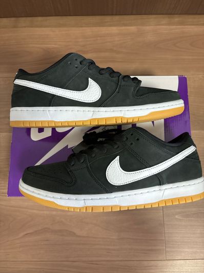 Nike SB Dunk Low Pro "Black/WhiteBlack-Gum Light Brown"