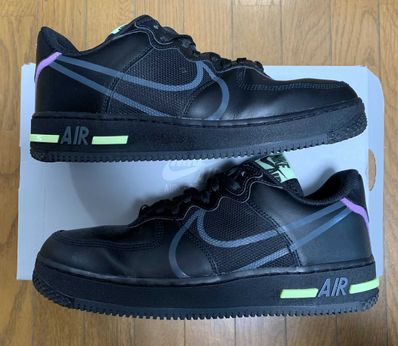 Nike Air Force 1 React "Black"