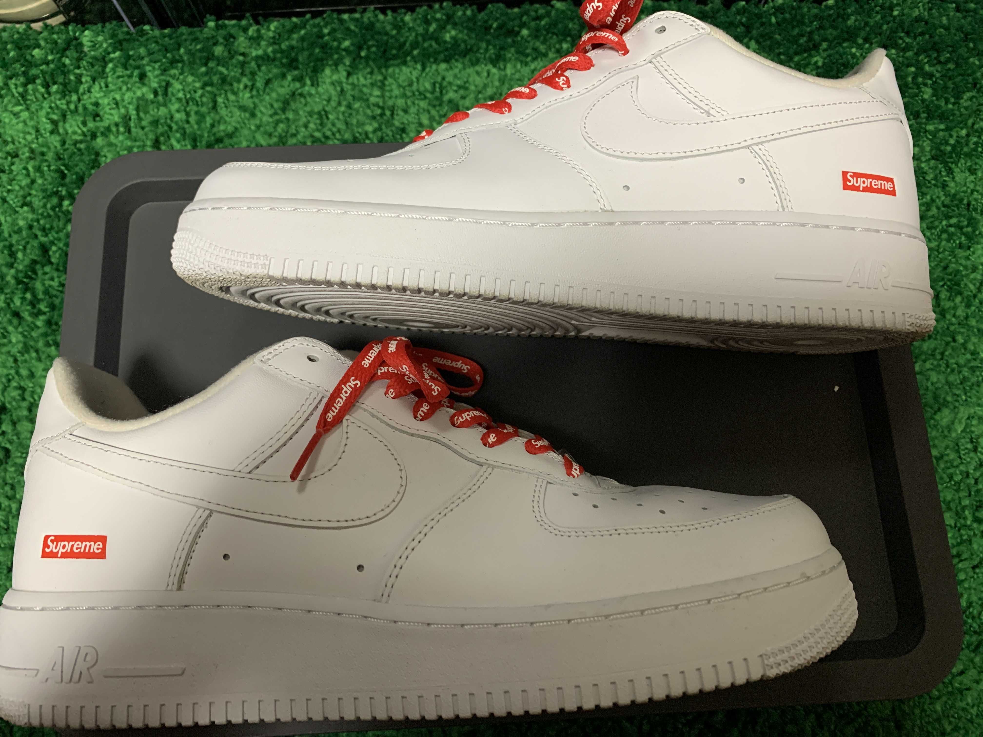 Supreme × Nike Air Force 1 Low "White"