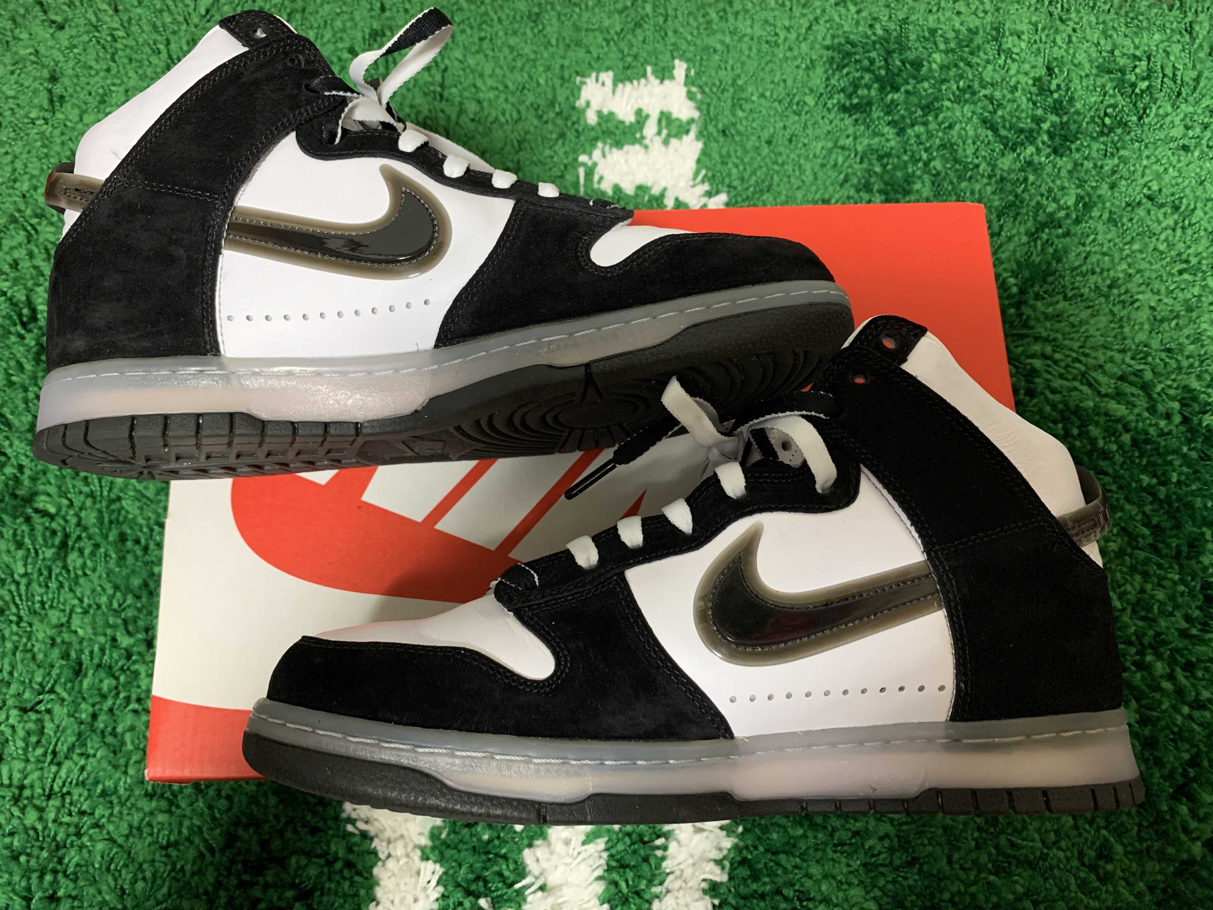 SLAM JAM x NIKE DUNK HIGH "WHITE/CLEAR BLACK"