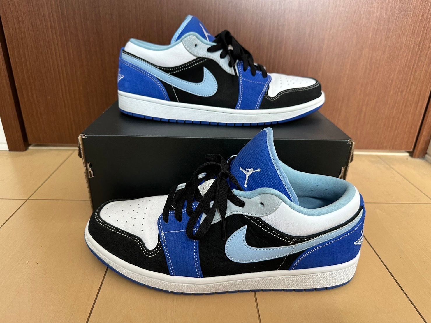 Nike Air Jordan 1 Low "White/Black/Blue"
