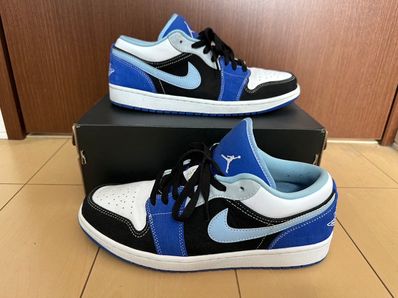 Nike Air Jordan 1 Low "White/Black/Blue"
