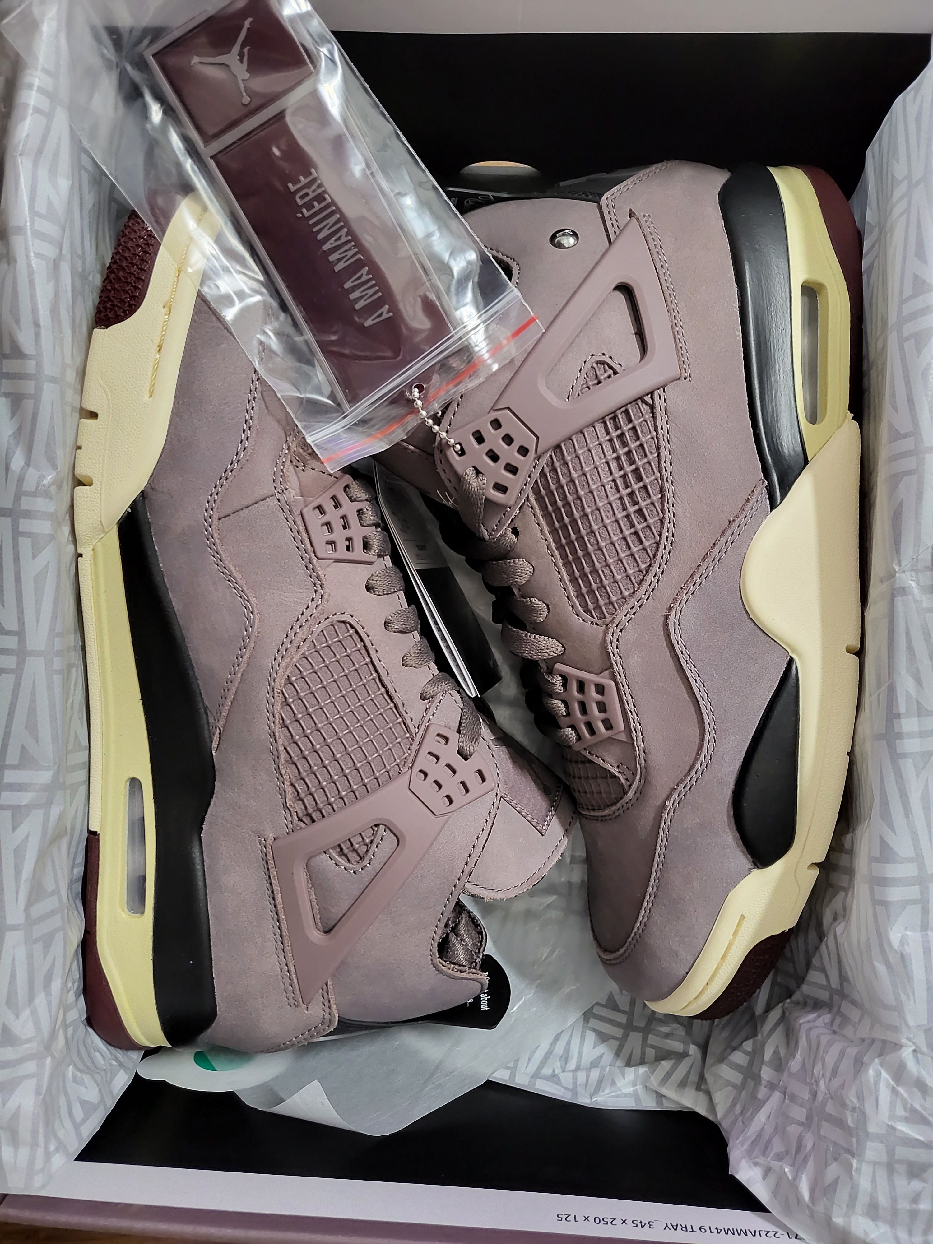A Ma Maniere × Nike Air Jordan 4 "Violet Ore"