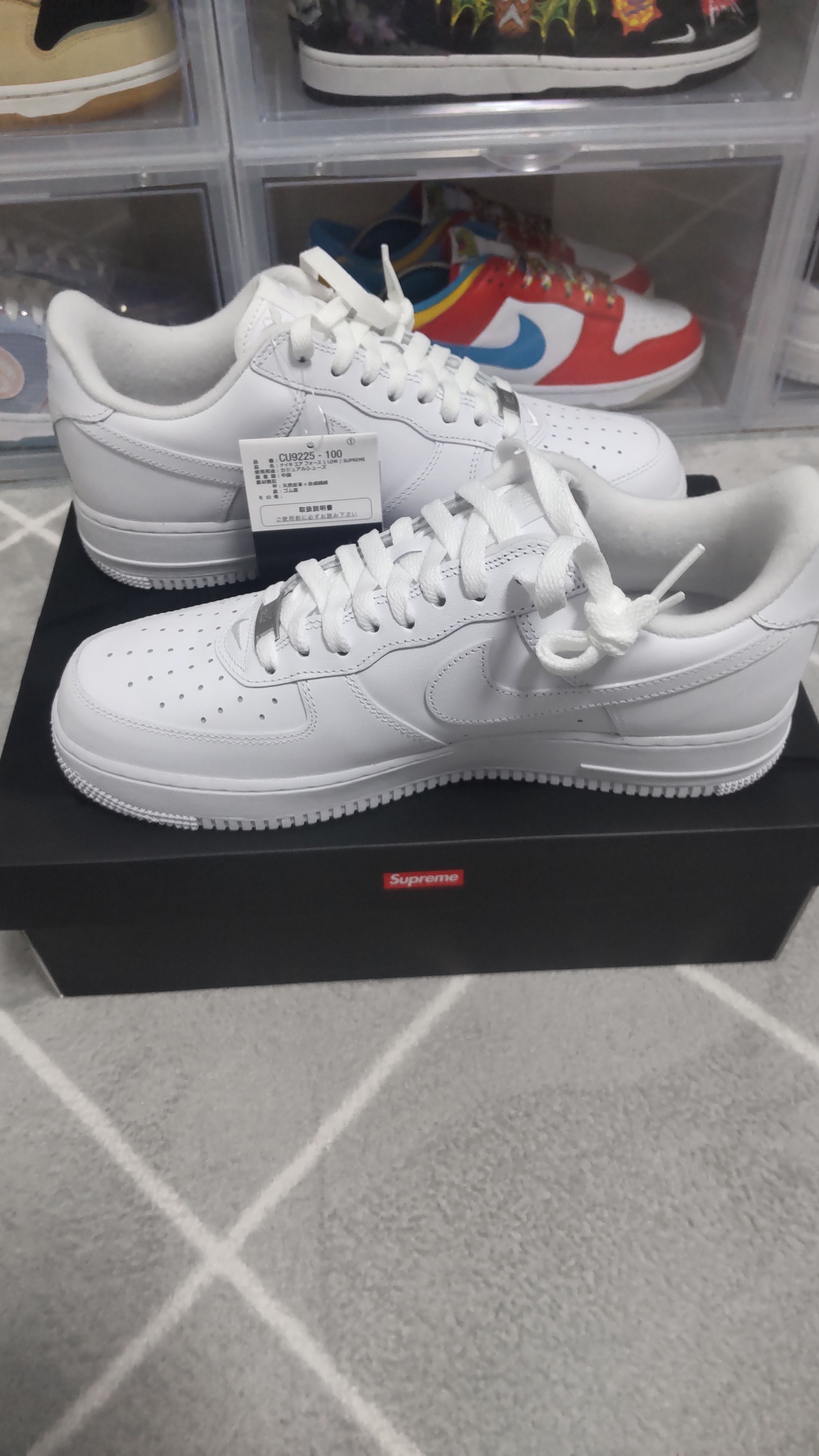 Supreme × Nike Air Force 1 Low "White"