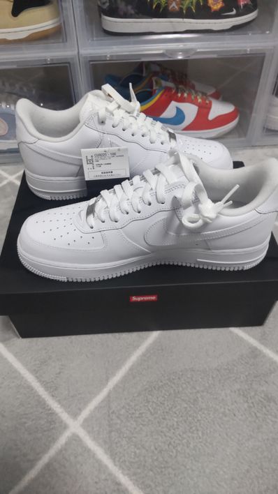 Supreme × Nike Air Force 1 Low "White"
