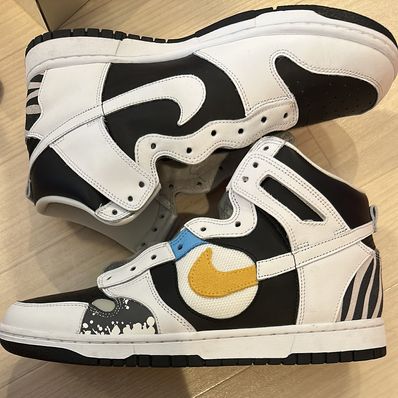 Nike Women's Dunk High "White and Black"