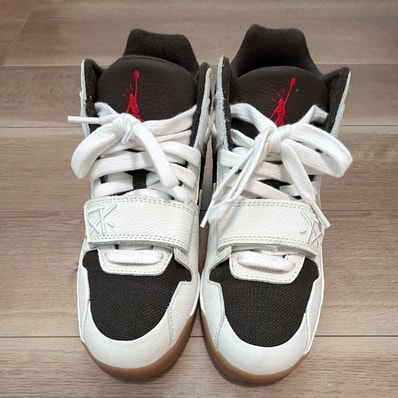 Travis Scott × Nike Jordan Jumpman Jack TR "Sail and Dark Mocha"