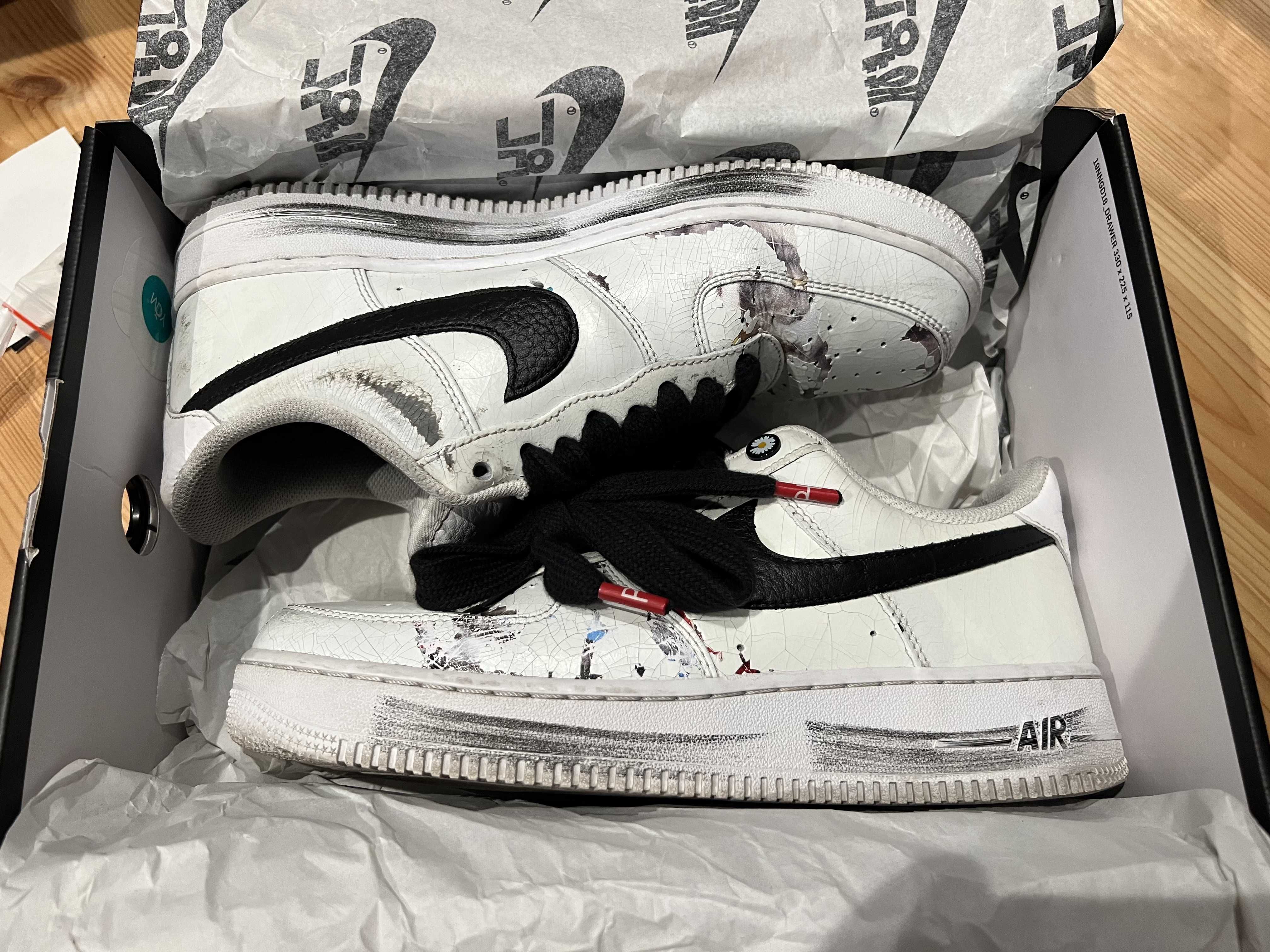 PEACEMINUSONE × Nike Air Force 1 Low "Para-noise/White/Black" / G-DRAGON