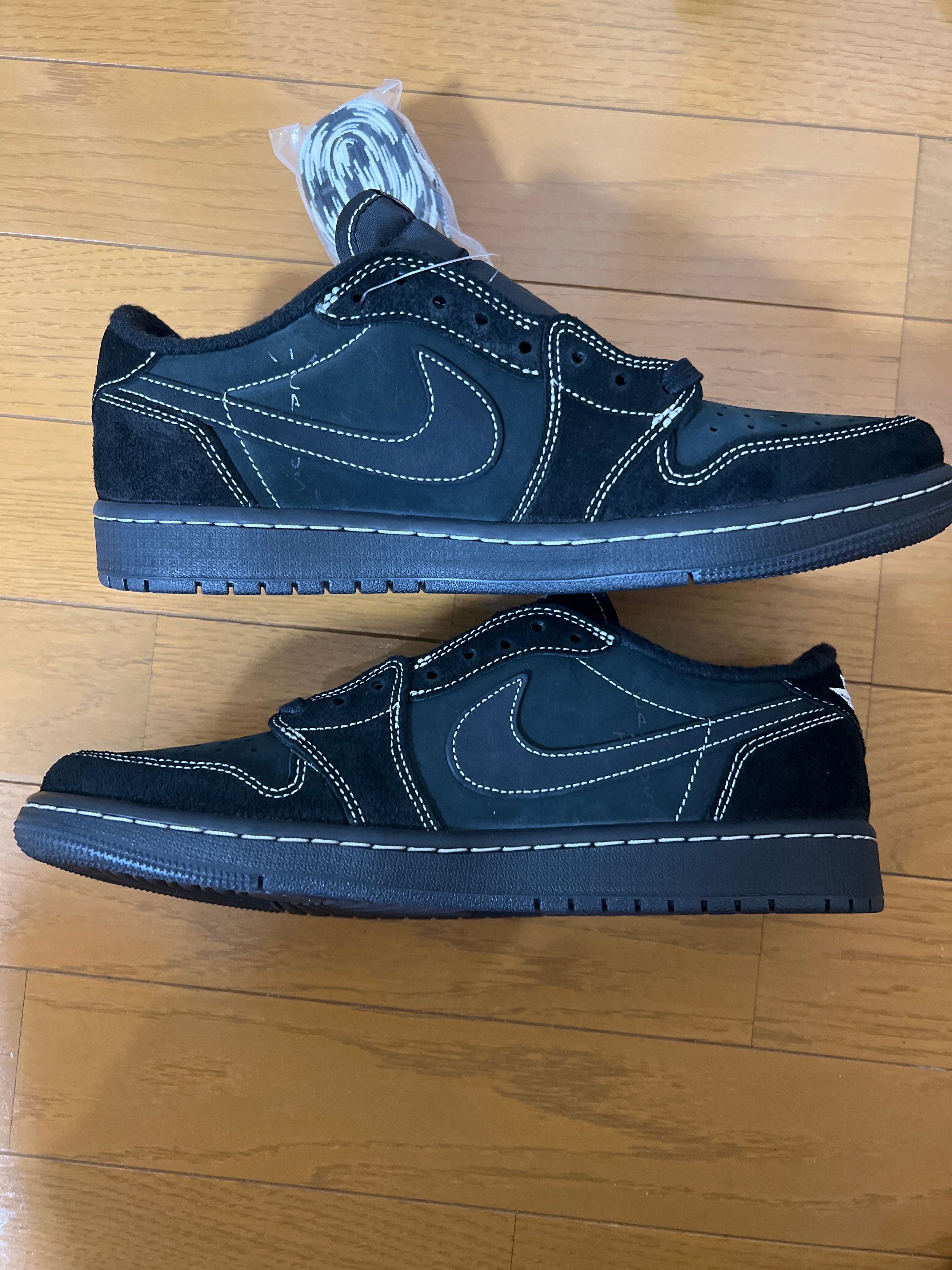 Travis Scott × Nike Air Jordan 1 Low OG SP "Black Phantom"