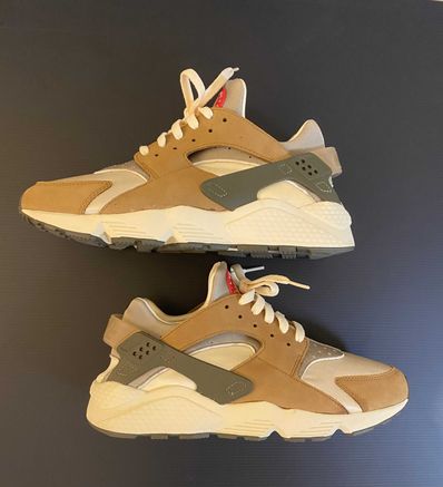 Stussy × Nike Air Huarache "Desert Oak"