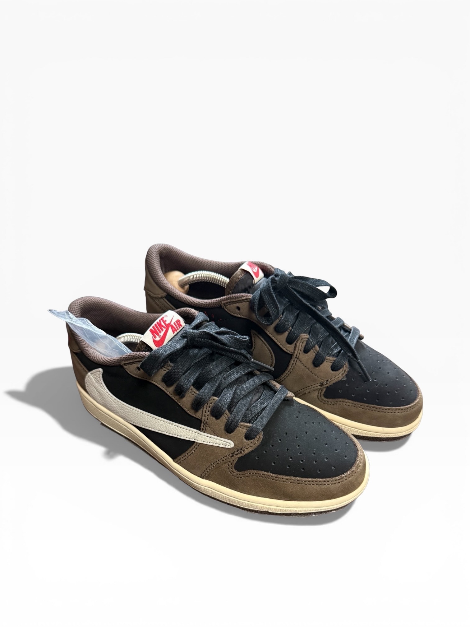 Travis Scott × Nike Air Jordan 1 Low OG SP-T "Black/Dark Mocha"