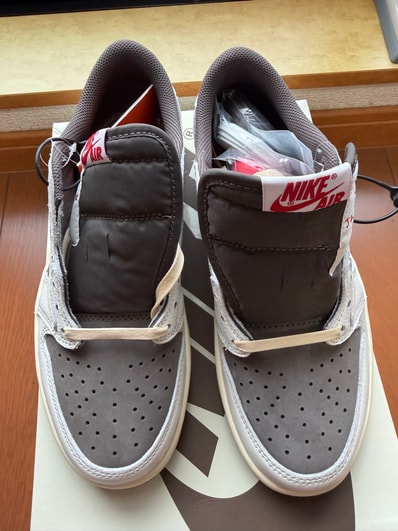Travis Scott × Nike Air Jordan 1 Low OG SP "Reverse Mocha/Sail and Ridgerock"
