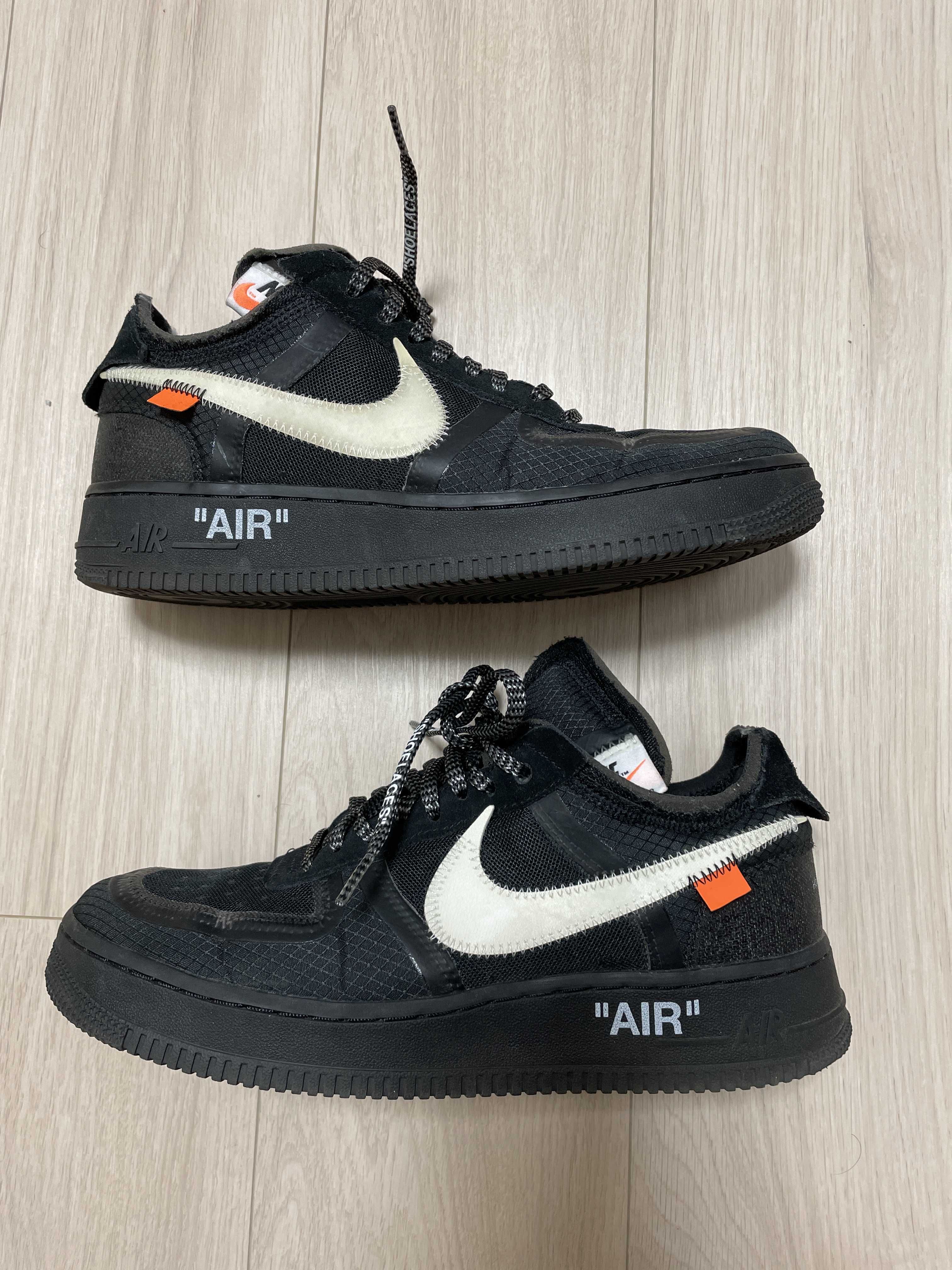 Off-White × Nike Air Force 1 Low "Black"