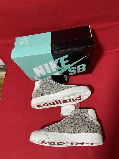 SOULLAND × Nike SB Blazer Mid "Snakeskin"