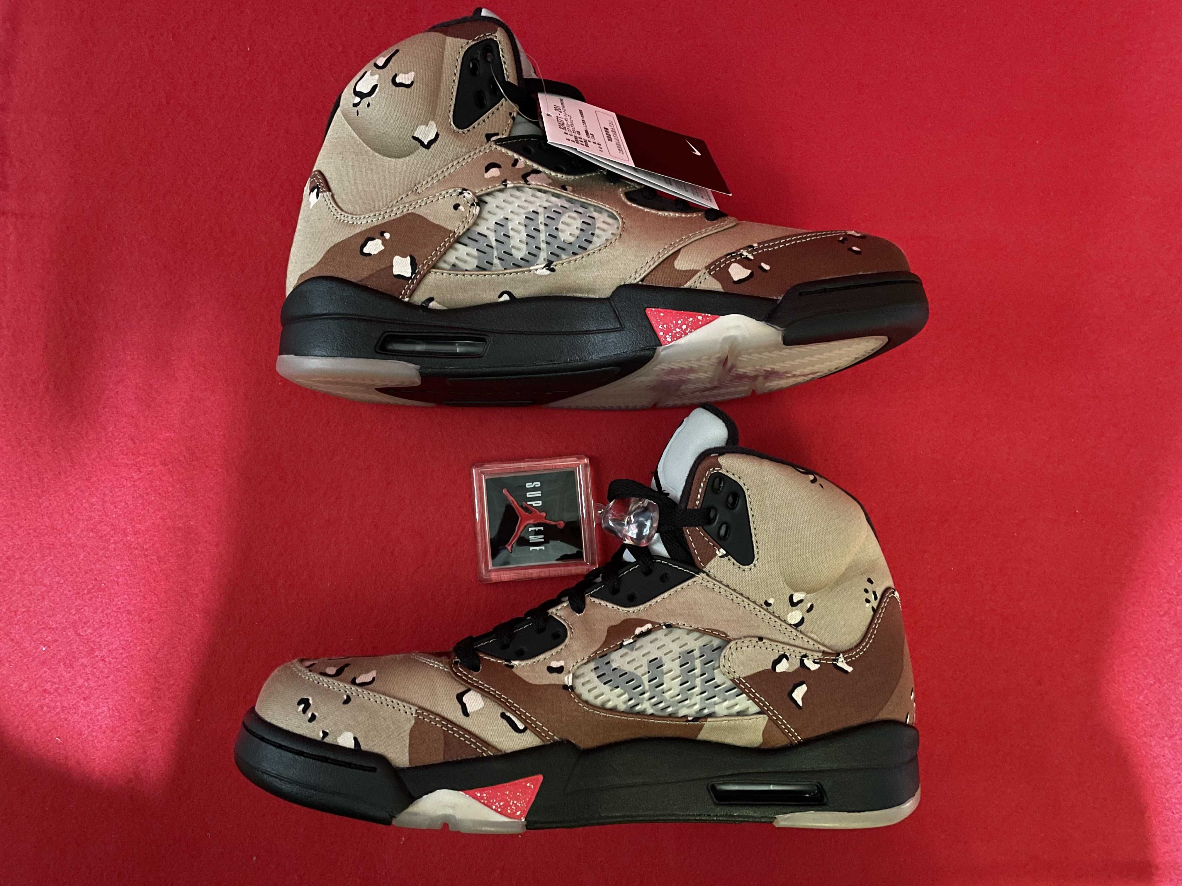 Supreme × Nike Air Jordan 5 Retro "Desert Camo"