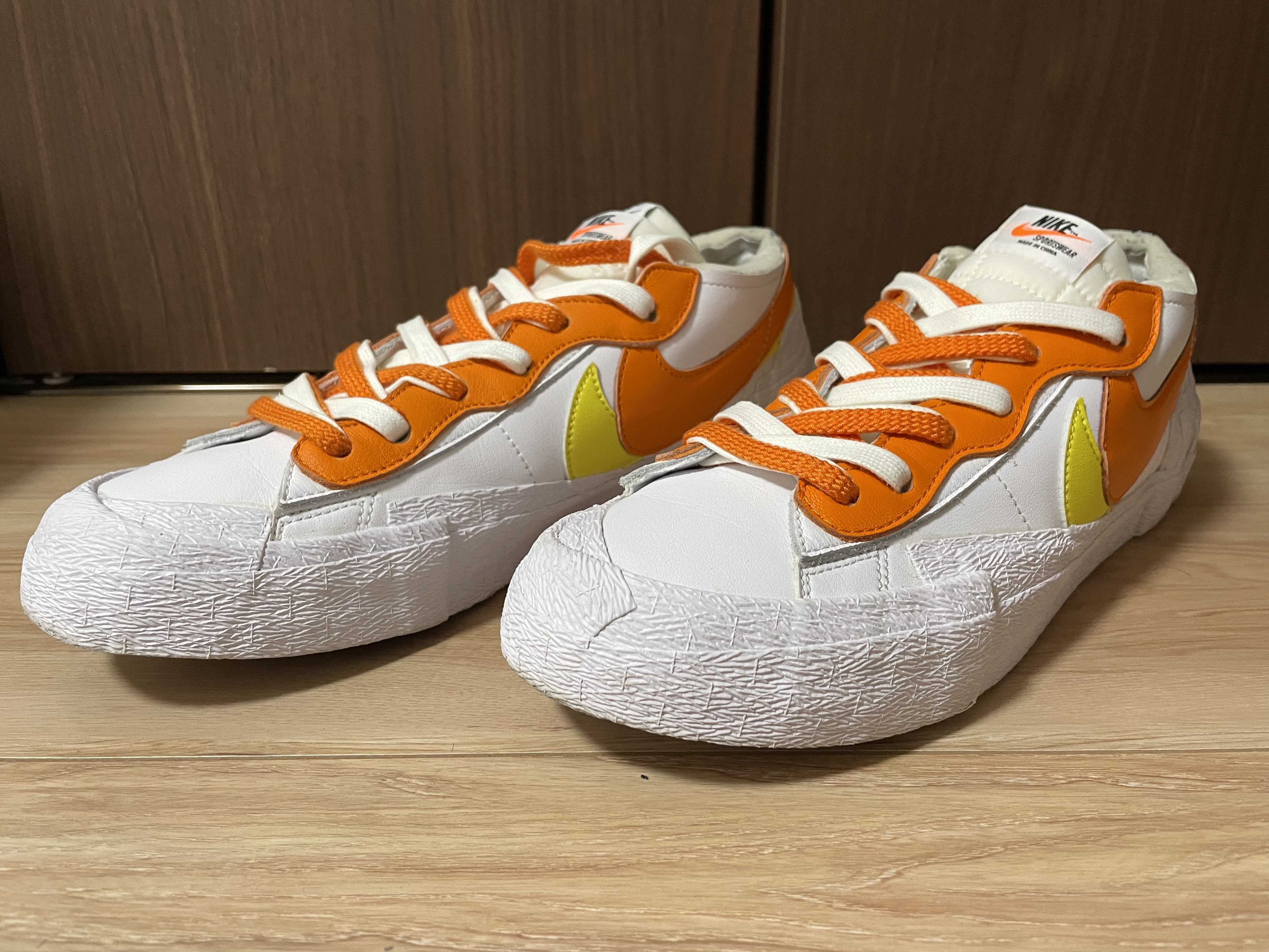 SACAI × NIKE BLAZER LOW "MAGMA ORANGE"