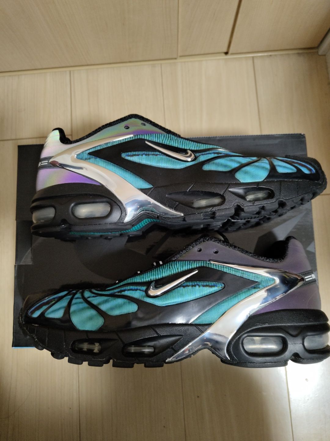 Skepta × Nike Air Max Tailwind 5 "Chrome Blue"