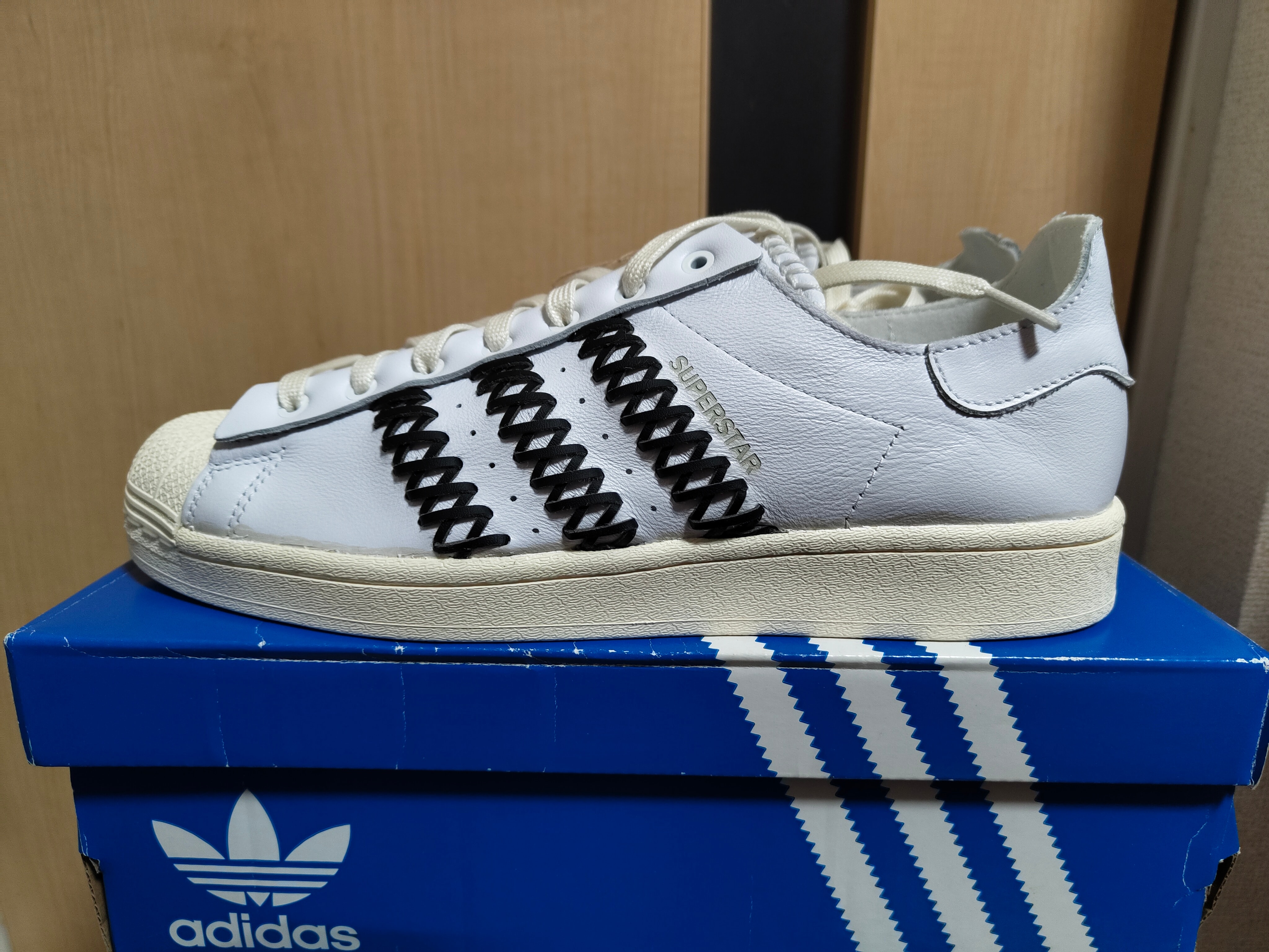 FOOT INDUSTRY × adidas Superstar "Footwear White/Core Black/Off White"