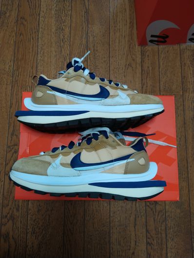 Sacai × Nike Vapor Waffle "Sesame And Blue Void"